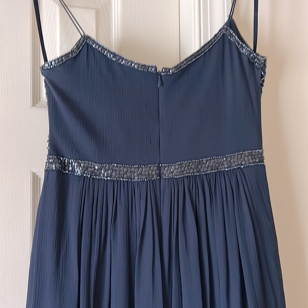 Adrianna Pappel Navy Evening Dress Size 6 - Picture 4 of 5